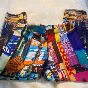 Zara Terez New York leggings size large worn once or twice. Made in NYC